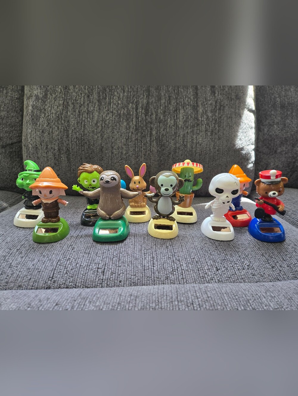 Solar Power Wobblers Collection Lot Of 10